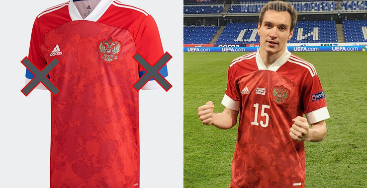 Russia 2020-21 Home Kit Released - New Design After 'Serbia Flag ...